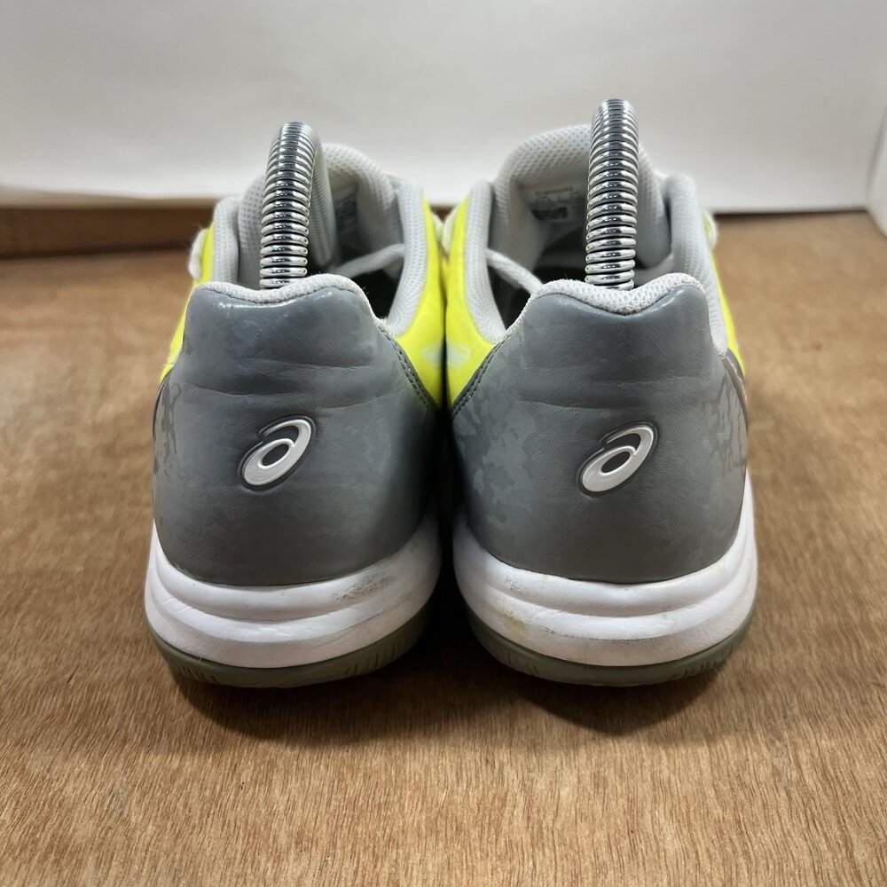 Asics Gel-Court Speed Yellow Gray Women Size 7.5 E850N Sneakers - Picture 4 of 8